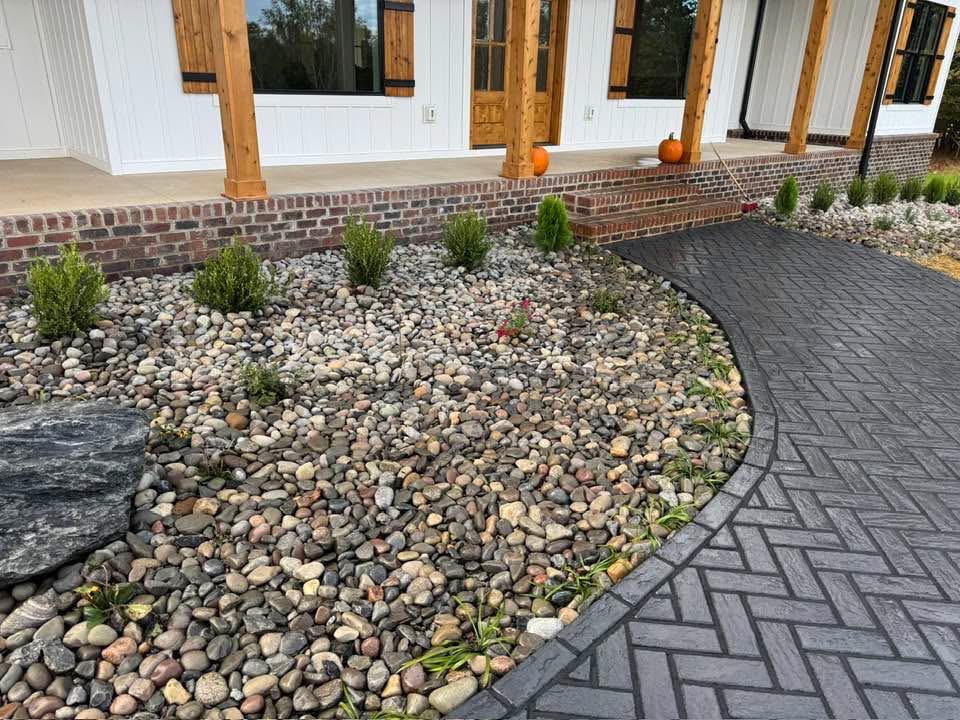 Paver sidewalk project